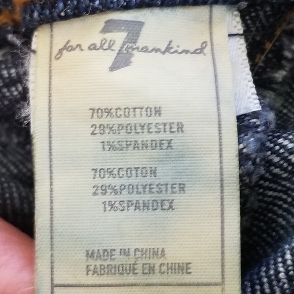 7 For All Mankind Infant Jogger Jeans Sz. 24M - Picture 7 of 7